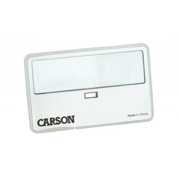 Carson Lente d`Ingrandimento LED MagniCard