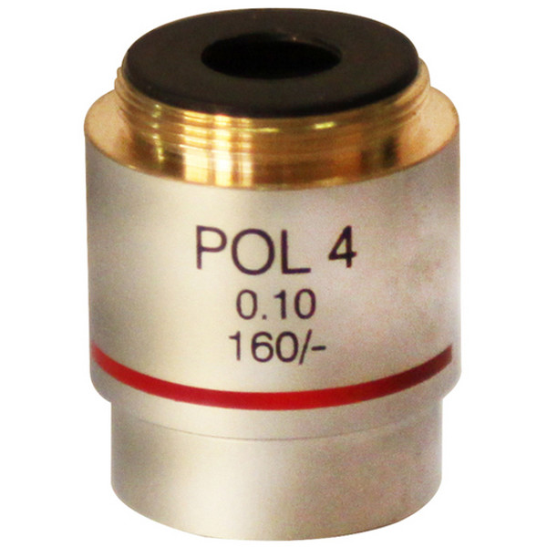 Optika Obiettivo acromatico 4x POL