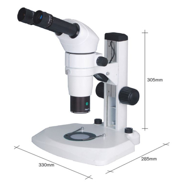 Optika Stativo largo, a braccio fisso, illuminazione LED