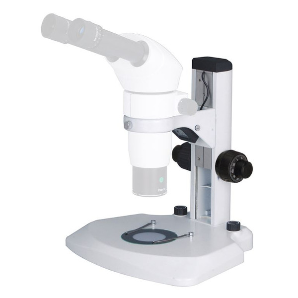Optika Stativo Breites, braccio fisso, illuminazione LED, manopola coassiale di regolazione macro e micrometrica