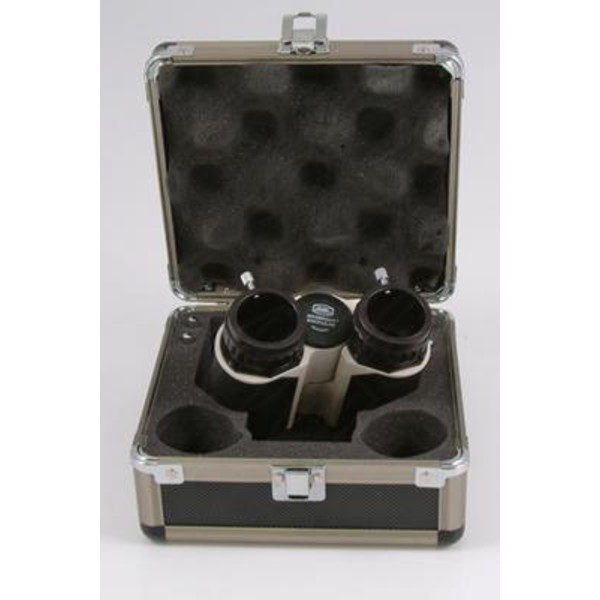 Baader Torretta binoculare Planetarium Maxbright con valigetta in alluminio, con 1 GWK = correttore di tiraggio 2,6x con raccordo 1,25" (SP)