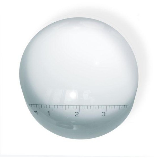 Bresser Lente d'ingrandimento di vetro tonda 2,5x, 60mm
