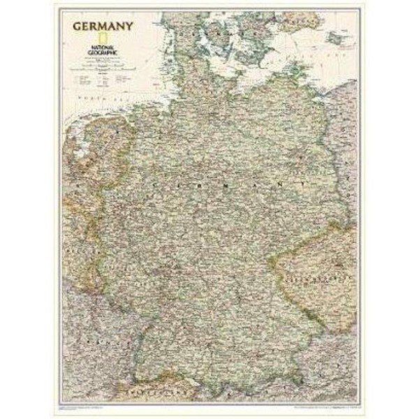 National Geographic Mappa Germania