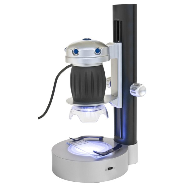 Bresser Junior Microscopio a mano USB incl. stativo LED