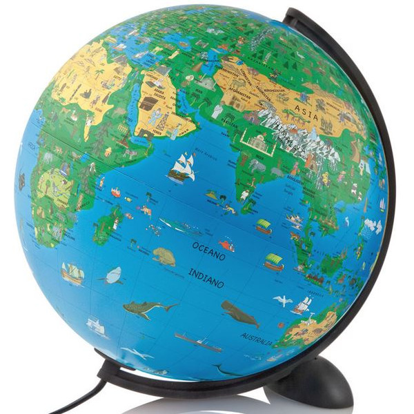 Räthgloben Globo per Bambini Family Ellipse 30cm