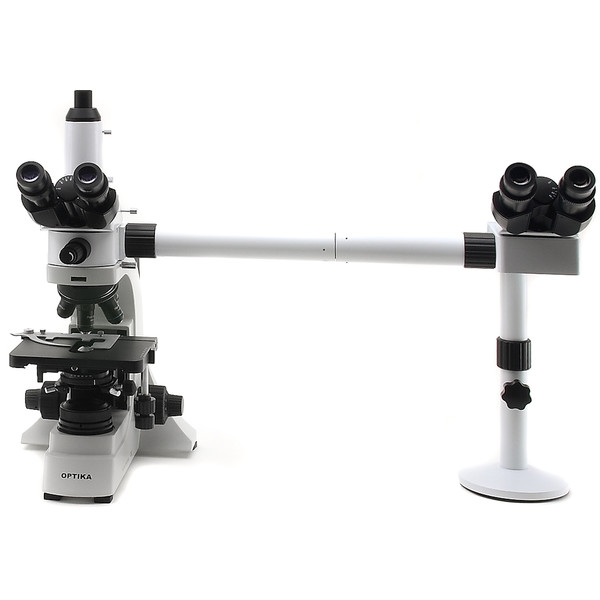 Optika Microscopio B-500Ti-2, testa multipla, 2 teste, 1000x, LED
