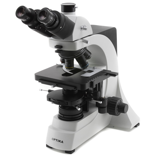 Optika Microscopio B-500Tiph, trinoculare a contrasto di fase, IOS Plan, LED