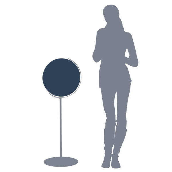 Columbus Globo da terra Mappamondo con piantana Royal base in ottone 40cm