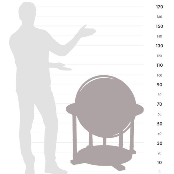 Zoffoli living Globo da terra Aries 60cm