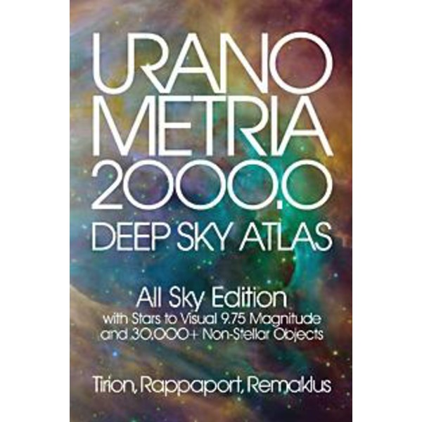 Willmann-Bell Atlante Atlas Uranometria 2000.0 Deep Sky Atlas All Sky Edition