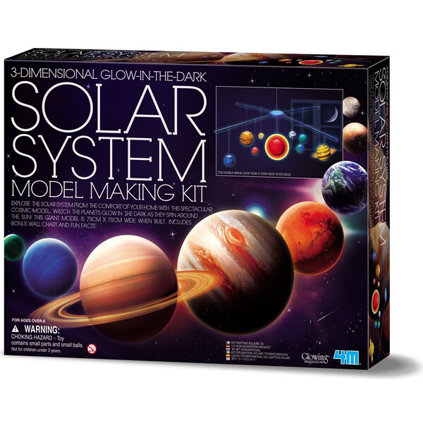 HCM Kinzel Kit Sistema solare - Scatola di montaggio 3D - luminoso