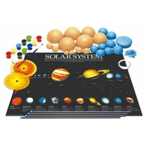 HCM Kinzel Kit Sistema solare - Scatola di montaggio 3D - luminoso