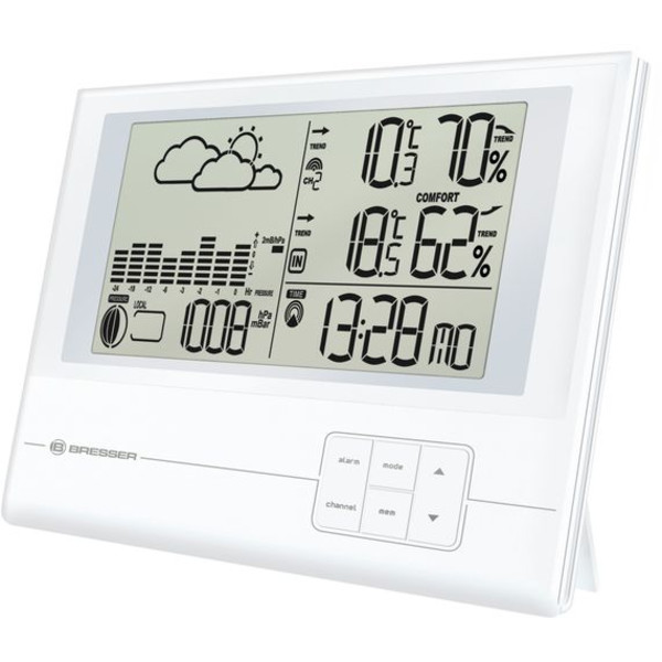 Bresser STAZIONE METEOROLOGICA SANZA FILI TENDENCE bianca