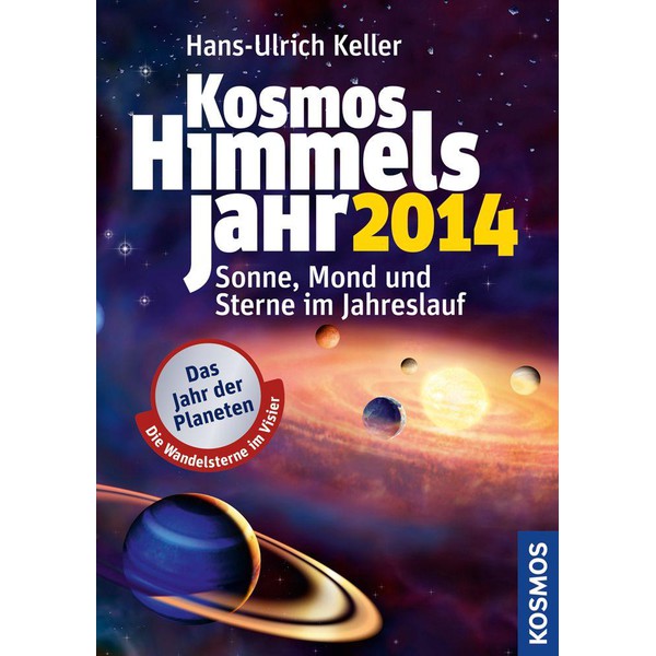 Kosmos Verlag Annuario "Kosmos Himmelsjahr 2014" - libro: Almanacco del cosmo 2014
