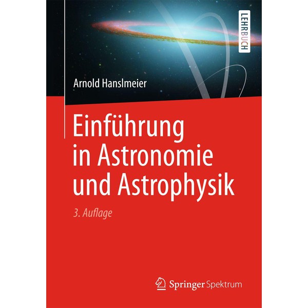 Springer "Einführung in Astronomie und Astrophysik" - Introduzione all'astronomia e all'astrofisica