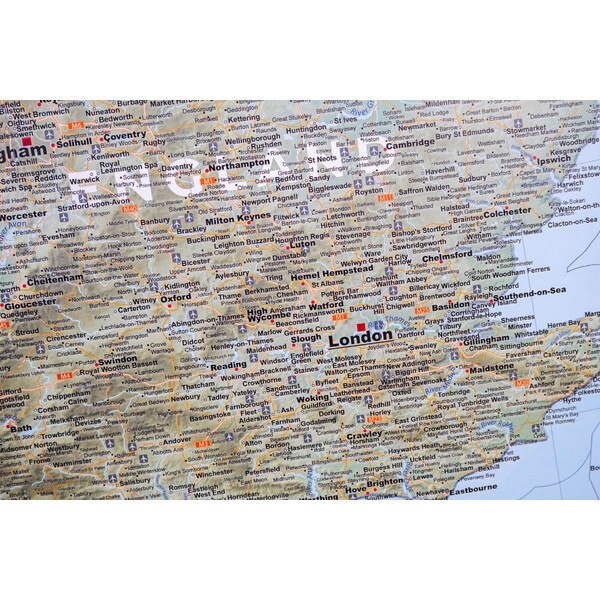 GeoMetro Mappa United Kingdom (100 x 140 cm)