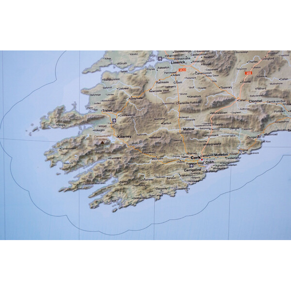 GeoMetro Mappa United Kingdom (100 x 140 cm)