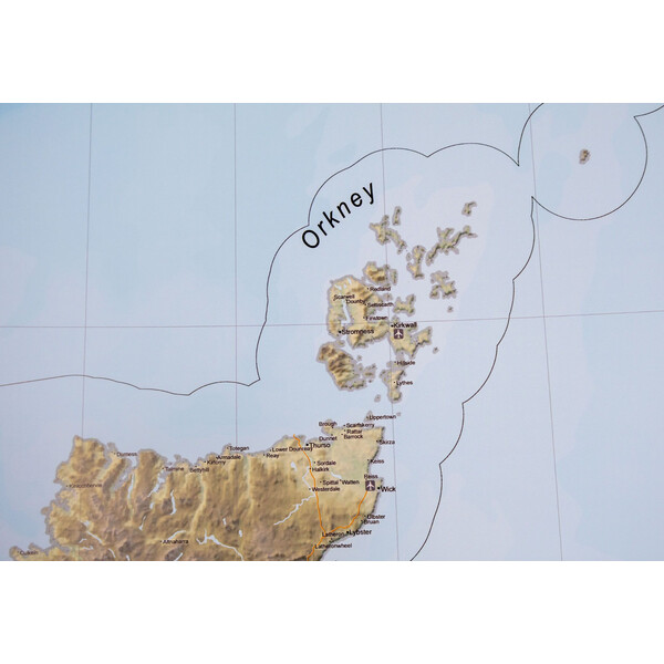 GeoMetro Mappa United Kingdom (100 x 140 cm)