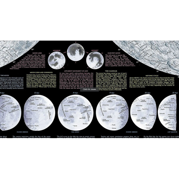 Affiche National Geographic Lune