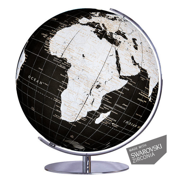 Columbus Globo Swarovski Onyx 731485 Mappamondo