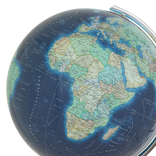 Columbus Globo da terra Duo Azzurro T244089 Mappamondo con piedistallo