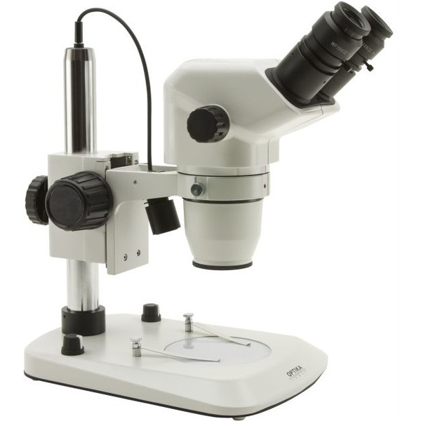 Optika microscopio stereoscopico SZN-3, binoculare, zoom, 7x-45x, LED