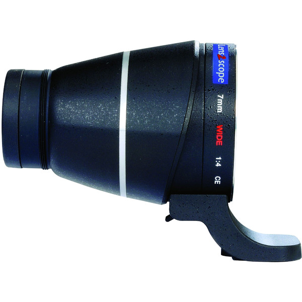 Lens2scope 7mm wide, per Canon EOS, nero, visione diritta