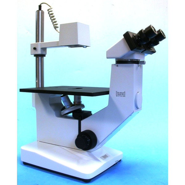Hund Microscopio invertito Wilovert Standard HF 40, bino, 100x-400x