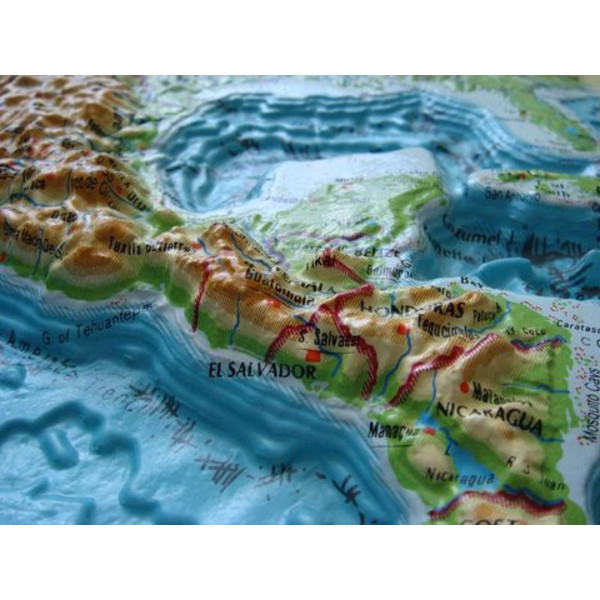 geo-institut Globo da terra Mappamondo in rilievo 65cm