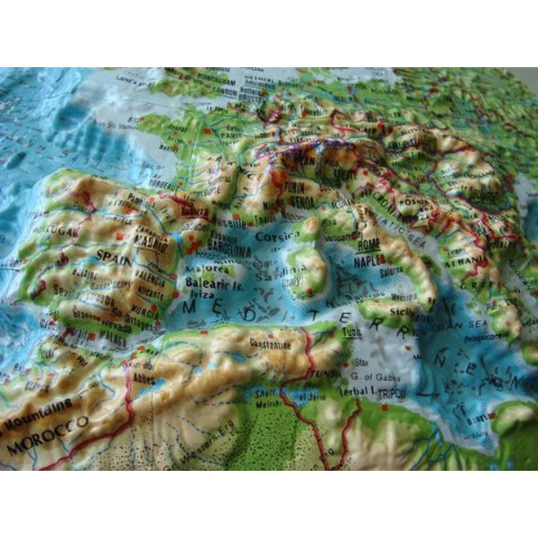 geo-institut Globo da terra Mappamondo in rilievo 65cm