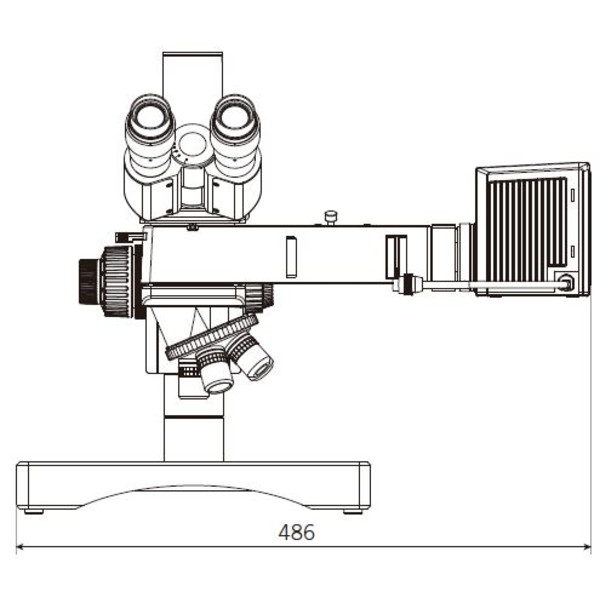 Motic Microscopio BA310 MET-H, binoculare