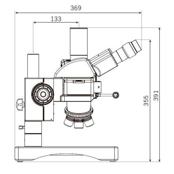 Motic Microscopio BA310 MET-H, binoculare