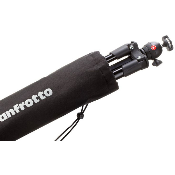 Manfrotto Compact Light Foto set treppiede fotografico, nero