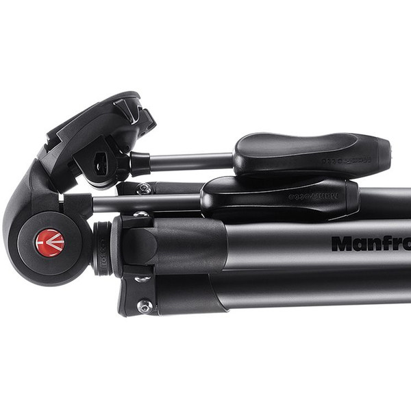 Manfrotto Compact Advanced set treppiede fotografico, nero