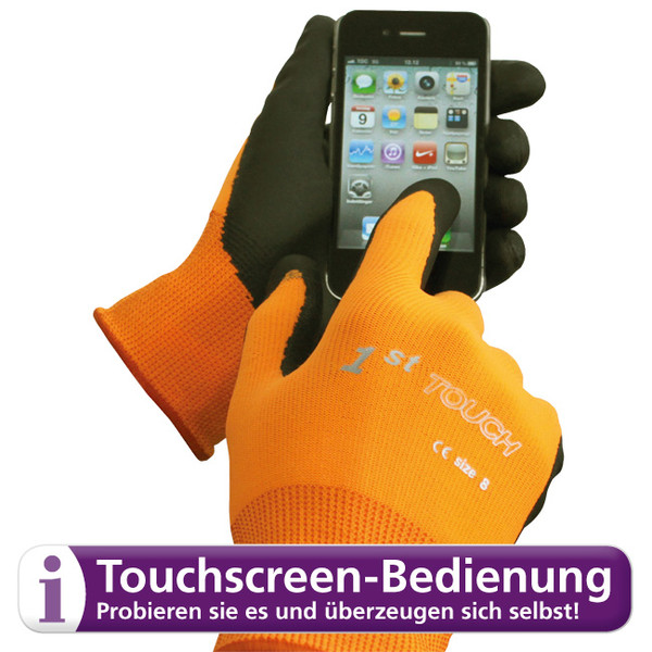 Guanto 1st touch per touchscreen, taglia 10