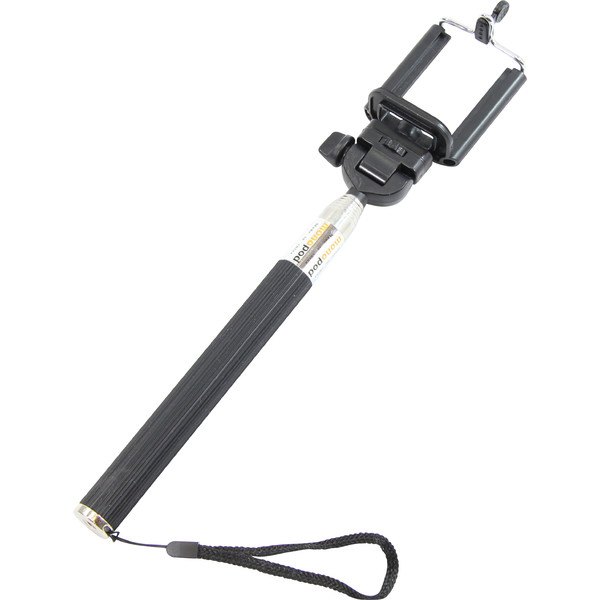 Monopiede Aluminio Selfie stick per Smartphone e fotocamere compatte, rosa