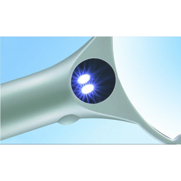 Bresser LED-Lupe 2,5x/4x 88mm