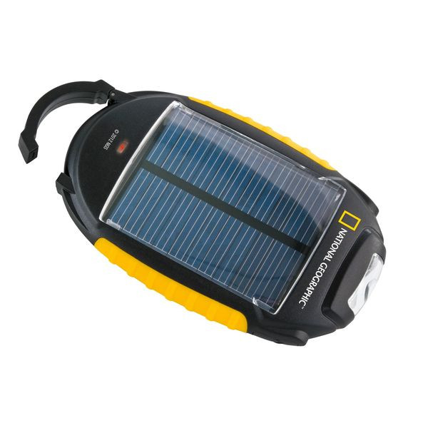 National Geographic Solar caricabatterie 4-in-1