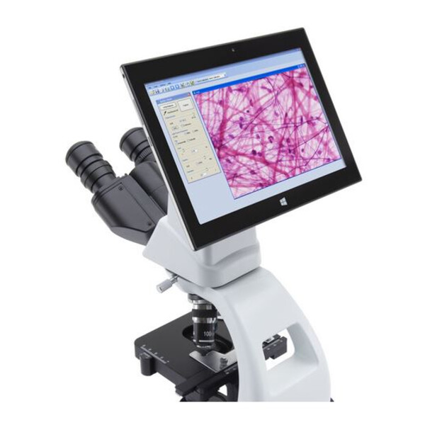 Optika Microscopio Digitales Mikroskop B-290TBIVD, bino, tablet, N-PLAN DIN, EU, IVD