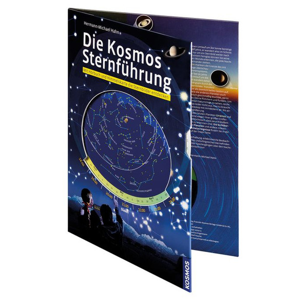 Kosmos Verlag Carta Stellare Guida del cosmo, mappa del cielo con CD audio