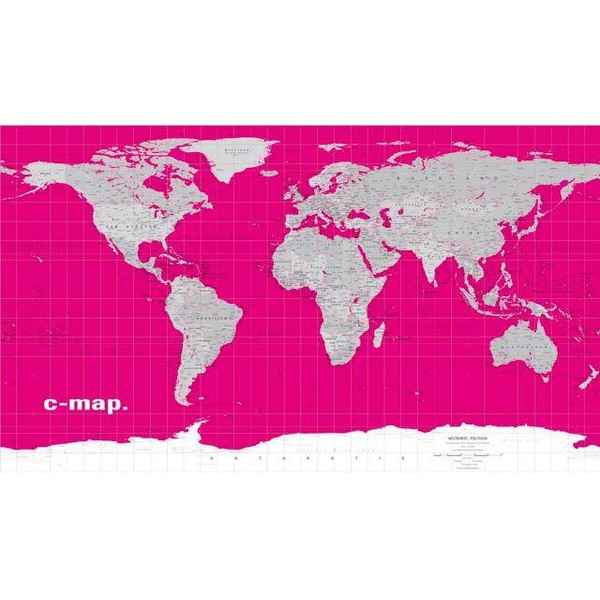 Columbus Mappa del Mondo Planisfero C-Map ''magenta''