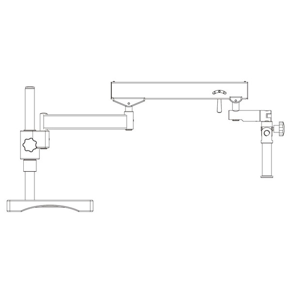 Motic Stativo a braccio snodato (con base), colonna Ø 32 mm