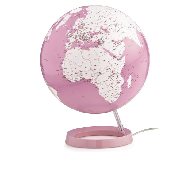 Räthgloben Globo 1917 Mappamondo Light & Colour Corallo 30cm