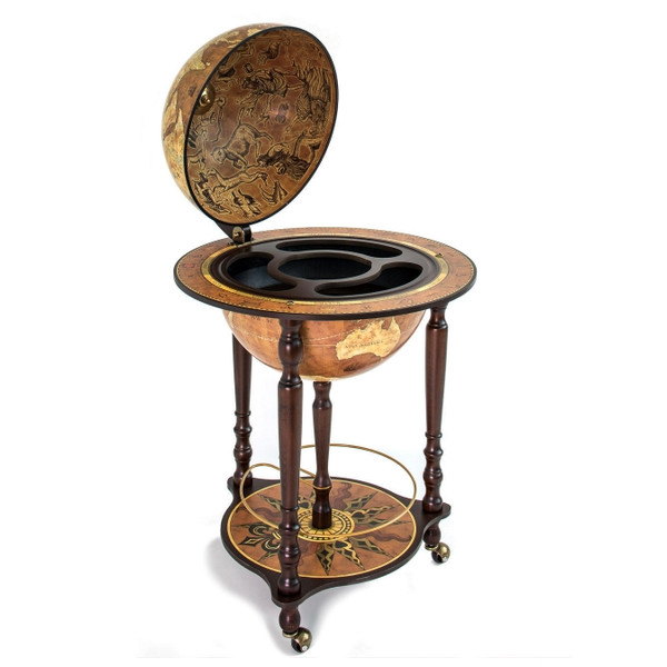 Zoffoli living Globo bar Da Vinci Rust 40cm