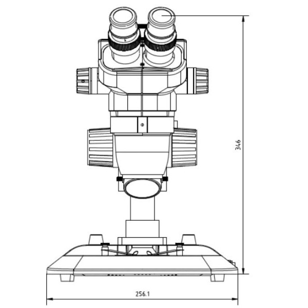 Euromex NexiusZoom ESD,  NZ.1903-P-ESD; 6,7x-45x, trino