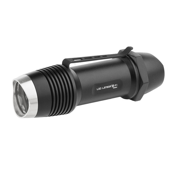 LED LENSER Torcia F1 nera