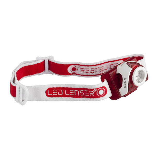 LED LENSER Lampada frontale SEO5 rossa