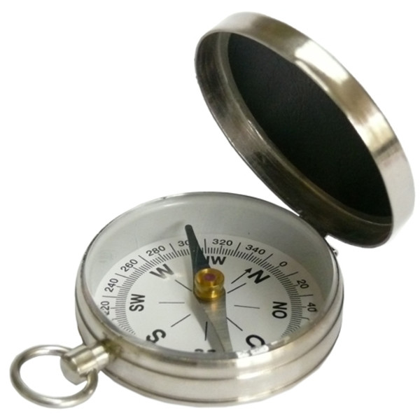 K+R Bussola tascabile ORBIT NICKEL