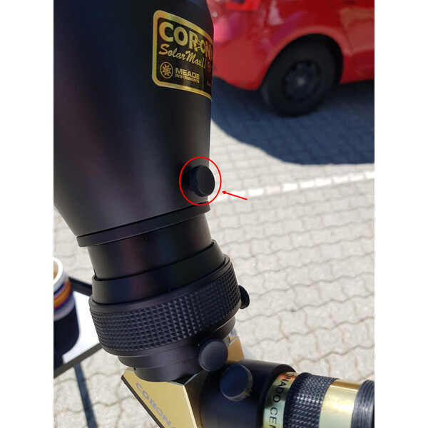 Coronado Telescopio Solare ST 90/800 SolarMax II BF30 <0.5A Double Stack OTA