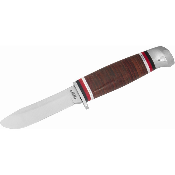 Herbertz Coltelli Coltello sportivo per bambini, impugnatura in cuoio, 119008